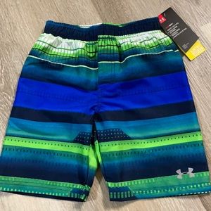🆕 Under Armour Swim Shorts with mesh lining Sz 6